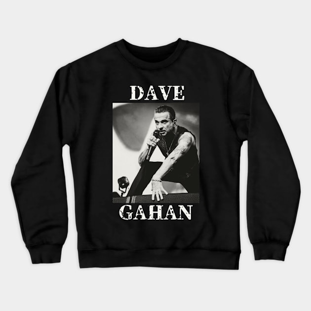 Dave Gahan Crewneck Sweatshirt by PlokadStories